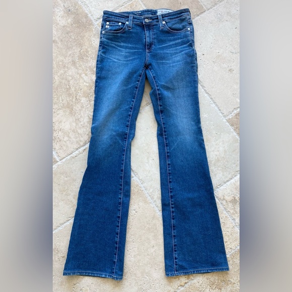 AG Adriano Goldschmied The Angel Boot Cut Low-Rise Jeans 26X32 - Picture 2 of 9